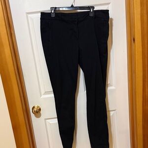 LOFT Classic Black Skinny Pants